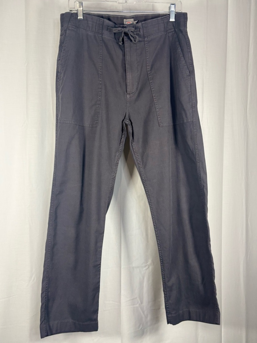 EUC FAHERTY Men's Dark Gray Drawstring Utility Pants Size M